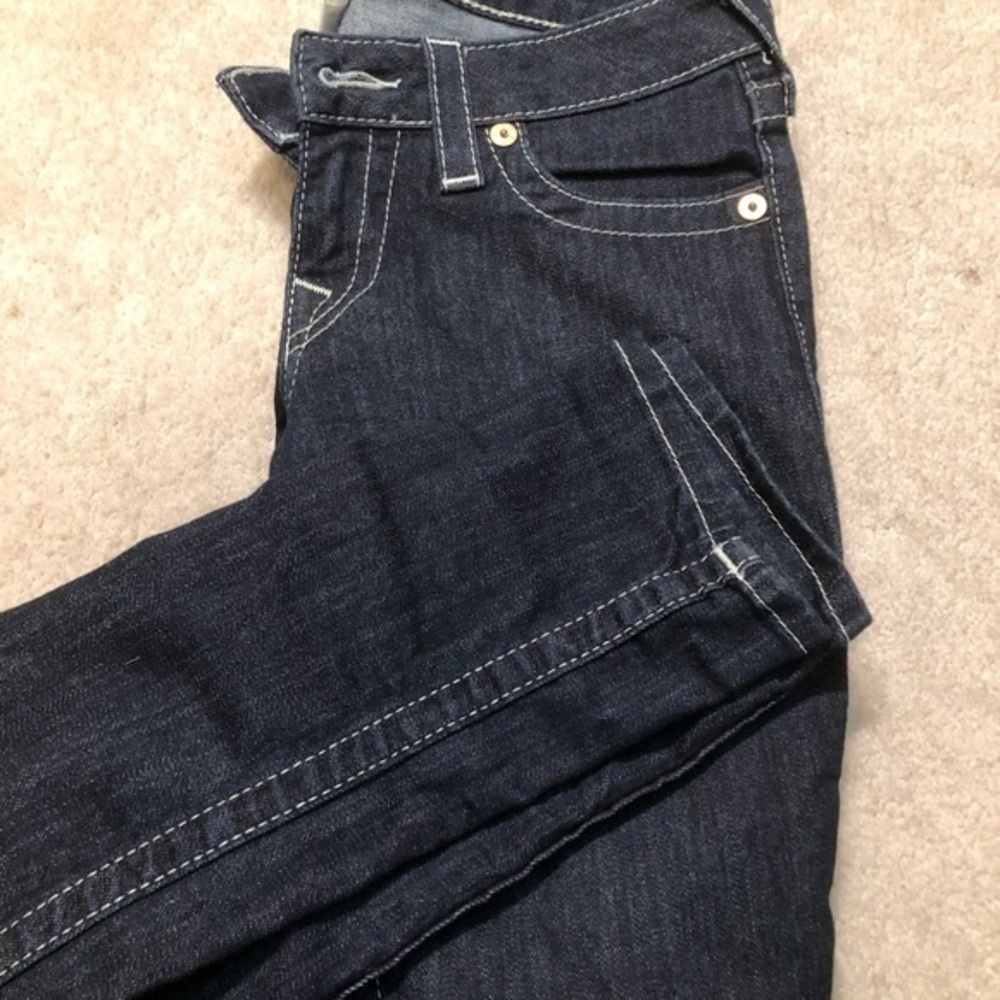 True religion skinny jeans, EUC, dark blue